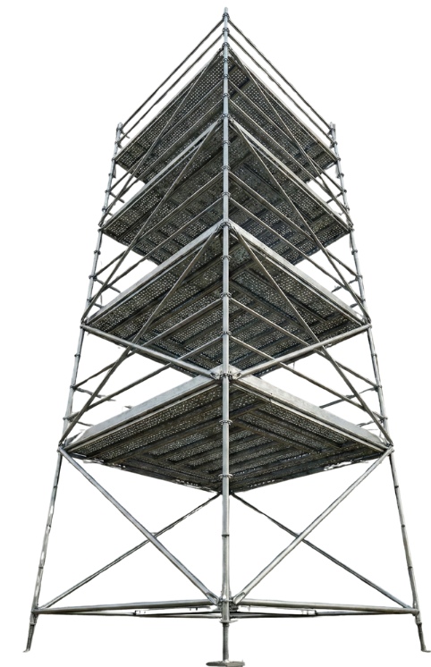 Scaffolding tower system